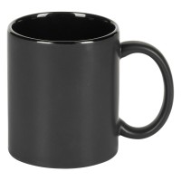 BARTON MATT, stoneware mug, 325 ml, black