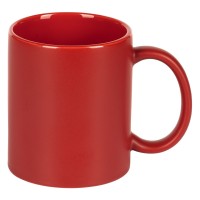 BARTON MATT, stoneware mug, 325 ml, red