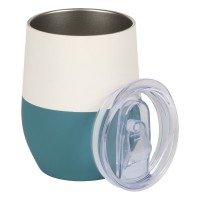 BLOSSOM, vacuum insulated mug, 300 ml, turquoise