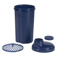 POWER, water bottle shaker, 700 ml, blue