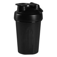 BOOSTER, water bottle shaker, 500 ml, black