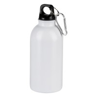 CAMPUS STEEL, water bottle, 400 ml white