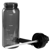 SPARTA, water bottle, 800 ml, black