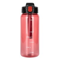 SPARTA, water bottle, 800 ml, red