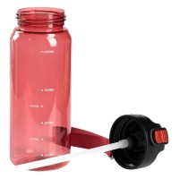 SPARTA, water bottle, 800 ml, red