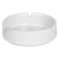 CINDERELLA, stoneware ashtray, white