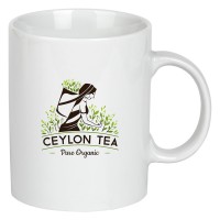 TEO, fine stoneware mug, 325 ml, white