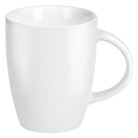 LUCIA, fine stoneware mug, 300 ml, white