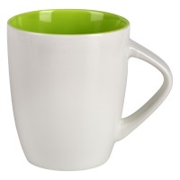 LILLY, fine stoneware mug, 300 ml, kiwi