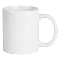 BARTON, stoneware mug, 325 ml, white