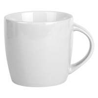 BERRY, stoneware mug, 300 ml, white