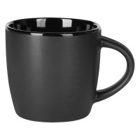 BLACK BERRY, stoneware mug, 300 ml, black