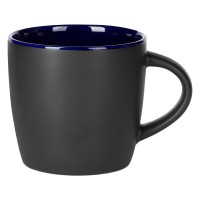 BLACK BERRY, stoneware mug, 300 ml, royal blue