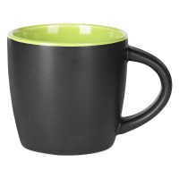 BLACK BERRY, stoneware mug, 300 ml, kiwi