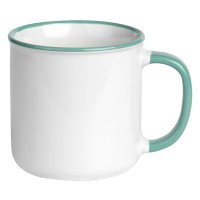 BETTY BIANCO, stoneware mug, 250 ml, petrol