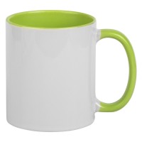 MIA, stoneware sublimation mug, 325 ml, kiwi