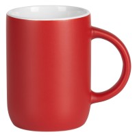 AGNES, stoneware mug, 310 ml, red
