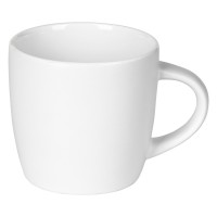 BERRY WHITE, stoneware mug, 300 ml, white