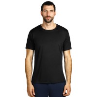 TEE, sports t-shirt, 100% polyester, black