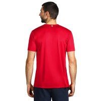 TEE, sports t-shirt, 100% polyester, red