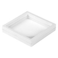 SPACE 9, plastic gift box, white