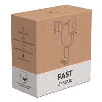 FAST, car phone holder, black