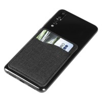 POCKET PRO, card holder for mobile phones, black