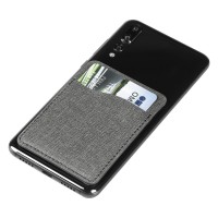 POCKET PRO, card holder for mobile phones, gray