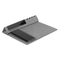 MULTI PAD, mouse pad and wireless charger 15w, gray