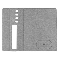 MULTI PAD, mouse pad and wireless charger 15w, gray