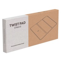 TWIST PAD, mouse pad and wireless charger 15w, black
