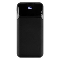CONNECTOR, power bank, 10.000 mah, black