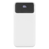 CONNECTOR, power bank, 10.000 mah, white