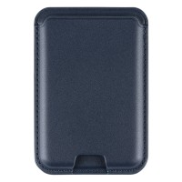 BECCO, magnetic card holder for mobile phone, blue