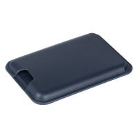 BECCO, magnetic card holder for mobile phone, blue