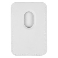 BECCO, magnetic card holder for mobile phone, white