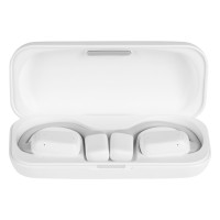 SING, wireless stereo earbuds, white