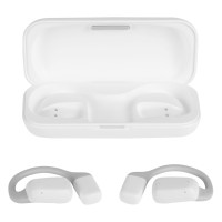 SING, wireless stereo earbuds, white