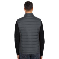 NOVA MEN, padded winter vest, dark gray