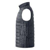 NOVA MEN, padded winter vest, dark gray