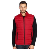 NOVA MEN, padded winter vest, red