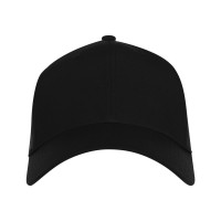 ROCKET, cap, 6 panels, velcro back closure, black