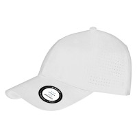ROCKET, cap, 6 panels, velcro back closure, white
