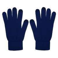 SWIPE, gloves with three active touch fingers, blue