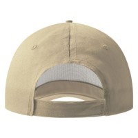 DEBBI, cap with 5 panels, velcro back closure, beige