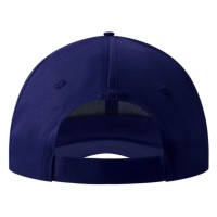BASEBALL, cap with 5 panels, velcro back closure, blue
