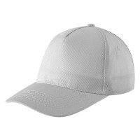 SUPER PROMO, cap, 5 panels, velcro back closure, white