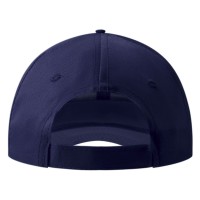 SCOUT, cap with 6 panels, velcro back closure, blue