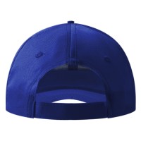 SCOUT, cap with 6 panels, velcro back closure, royal blue