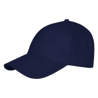 RUNNER 5, cap with 5 panels, metal buckle back closure, blue